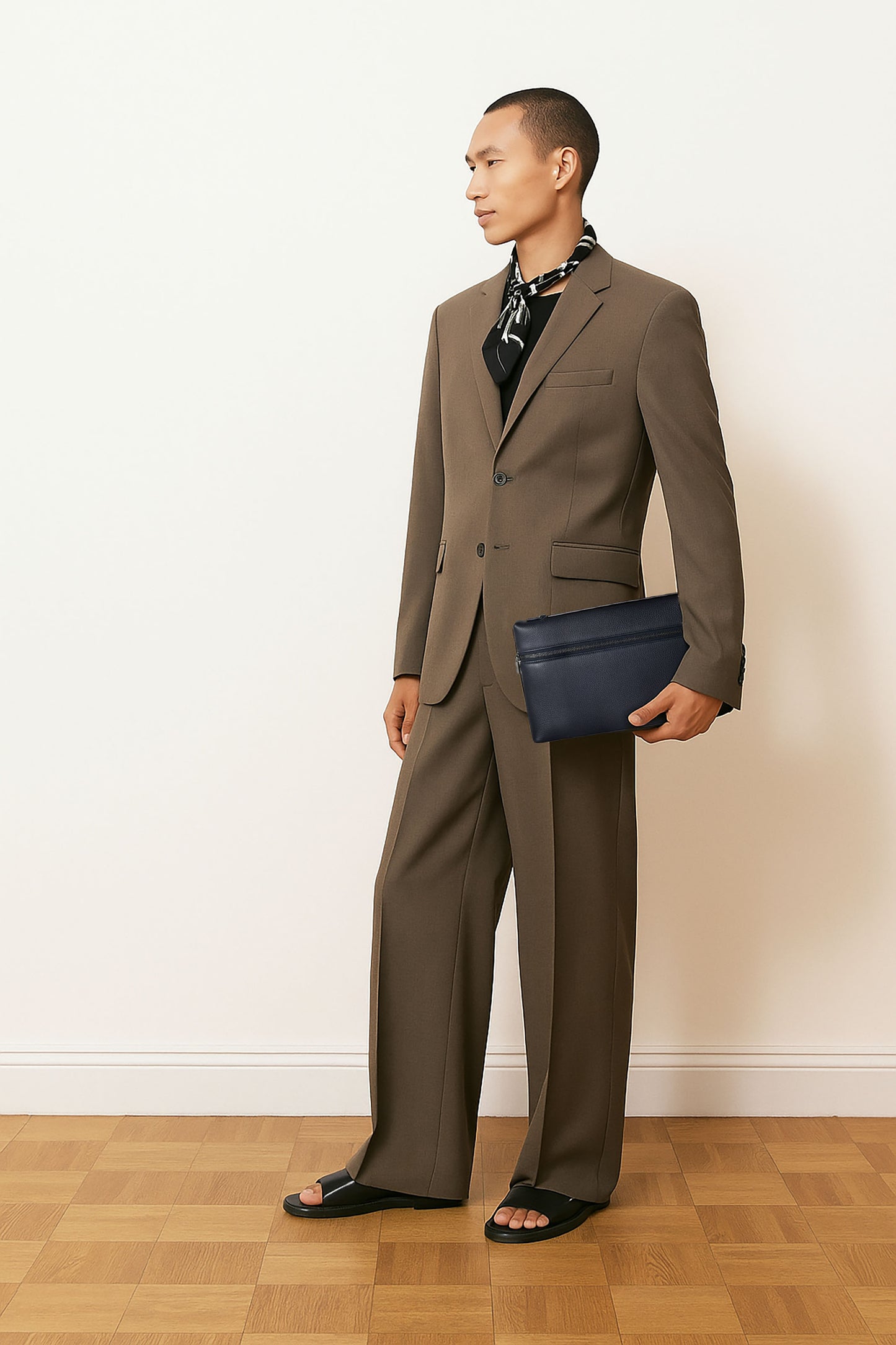 <tc>Loro Piana</tc> 男士額外手拿包 L29