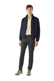 <tc>Loro Piana</tc> Suéter bomber para hombre