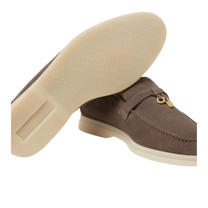 Loro Piana Women's Summer Charms Walk Loafers (Suede)