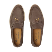 Loro Piana Women's Summer Charms Walk Loafers (Suede)