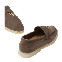 Loro Piana Women's Summer Charms Walk Loafers (Suede)