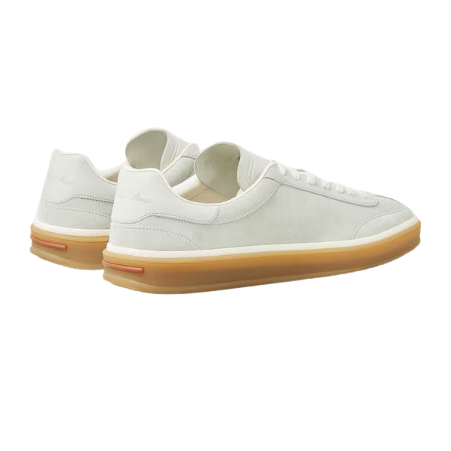 Loro Piana Men’s Tennis Walk Sneakers (Suede Calf Split)