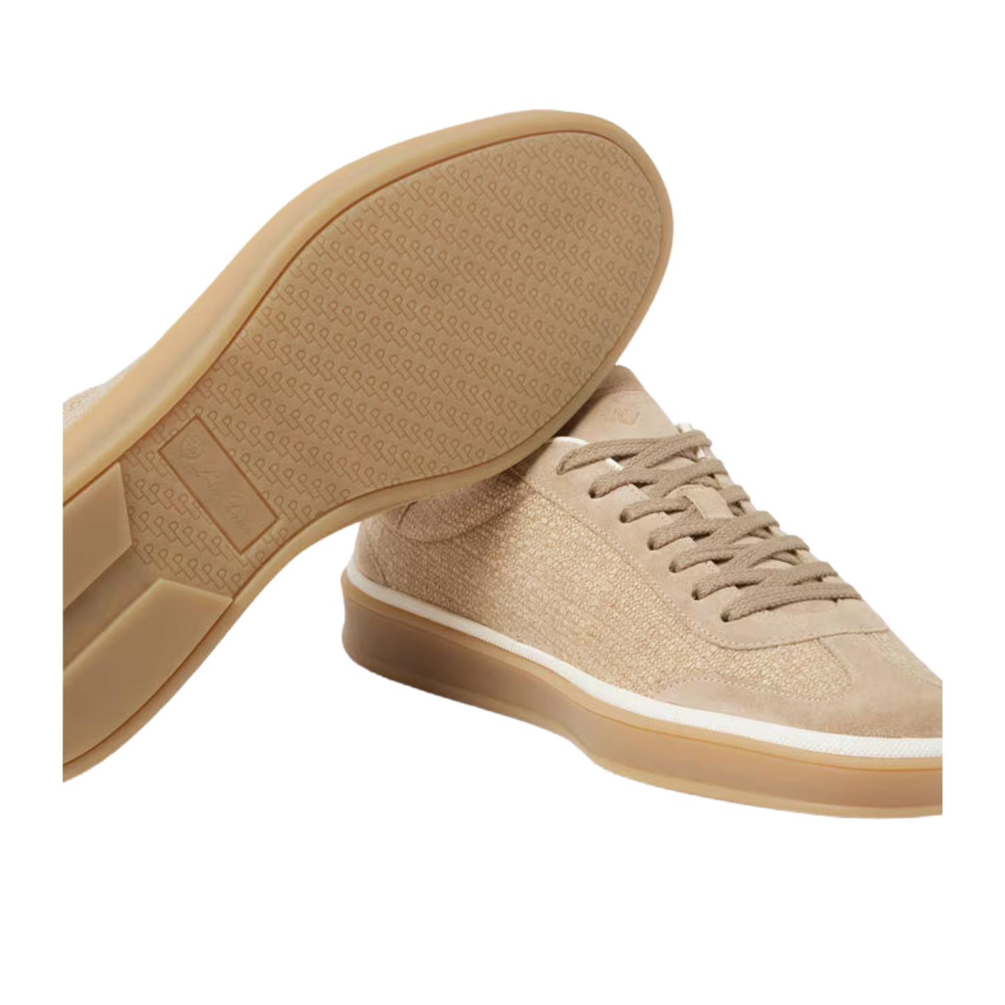 Loro Piana Men’s Tennis Walk Sneakers (Suede Calf Split)