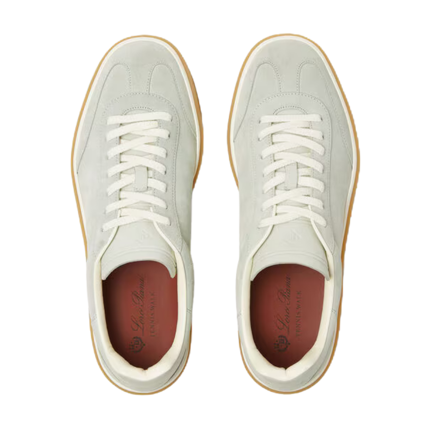 Loro Piana Men’s Tennis Walk Sneakers (Suede Calf Split)