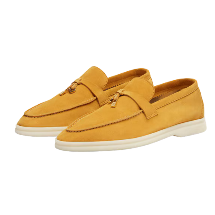 Loro Piana Women's Summer Charms Walk Loafers (Suede)