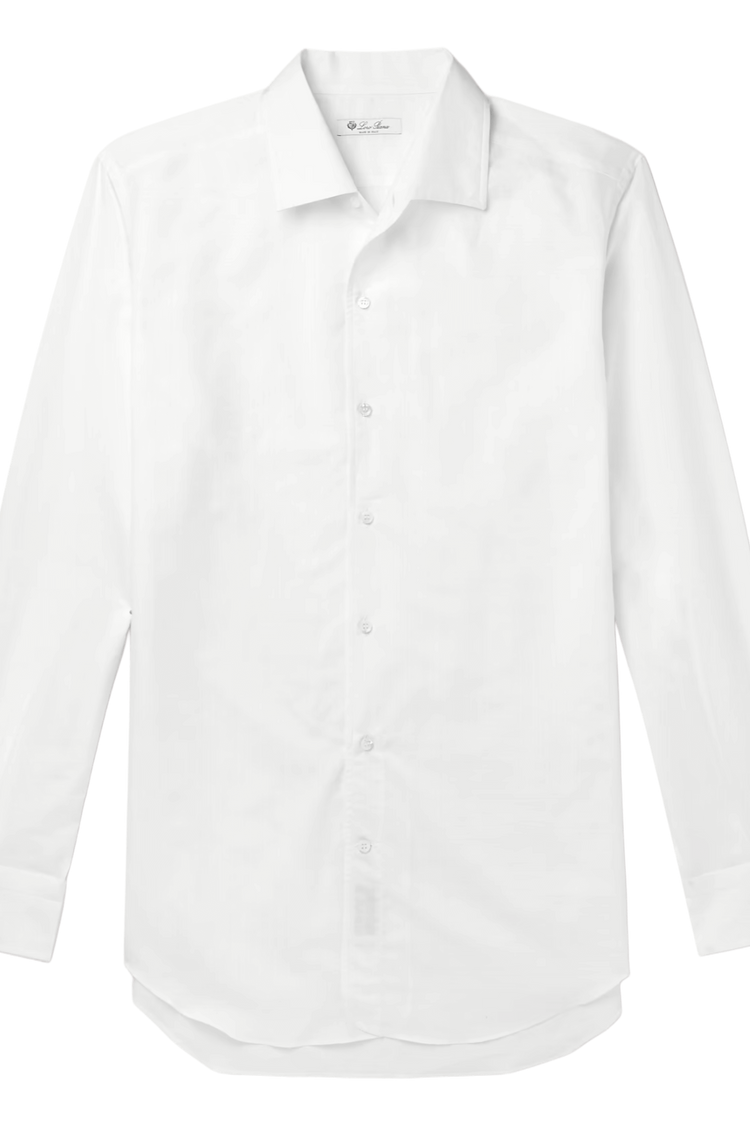 Loro Piana Men's Linen and Cotton-Blend Shirt
