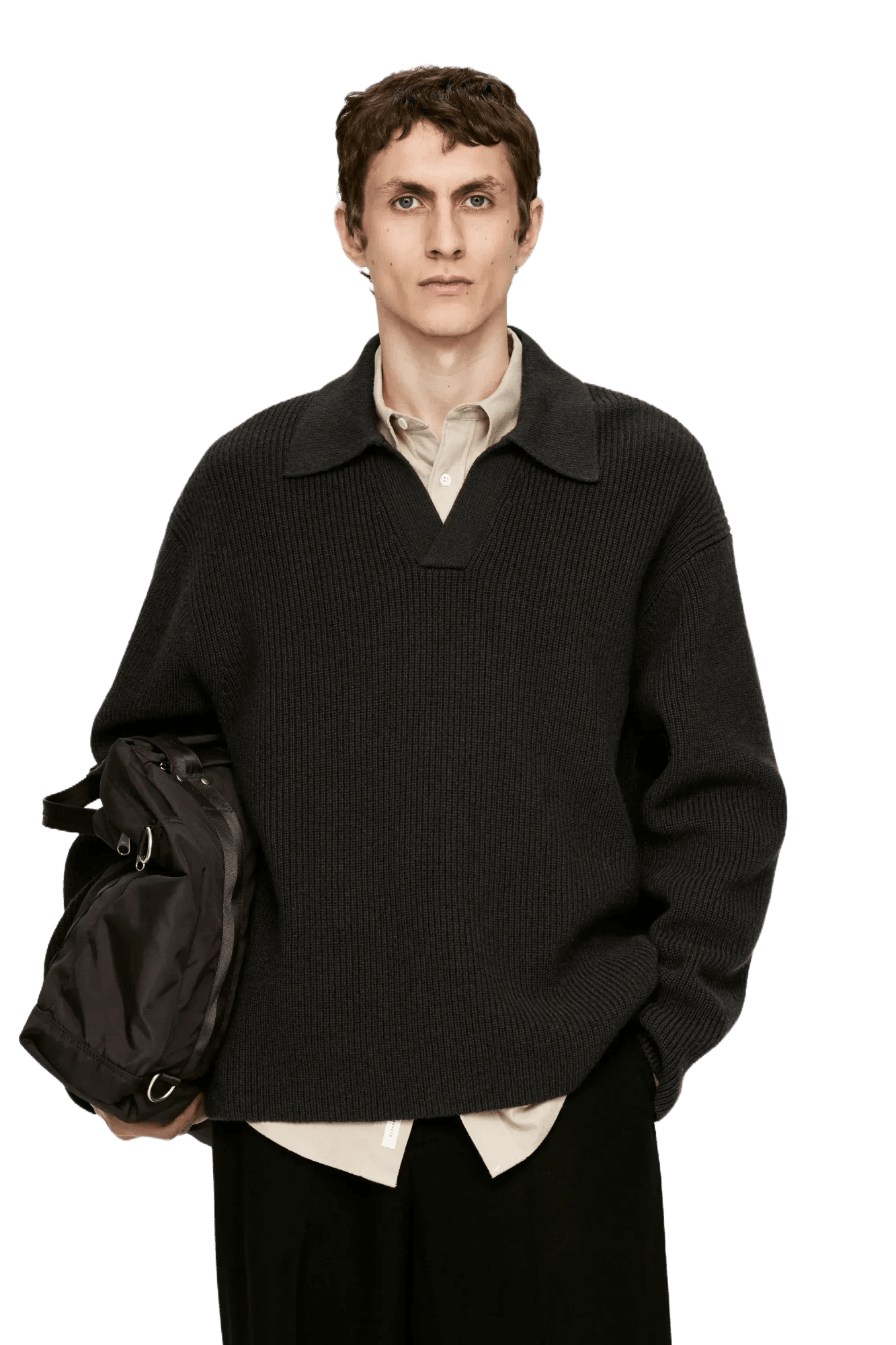 <tc>Arket</tc> 男士针织 Polo 衫