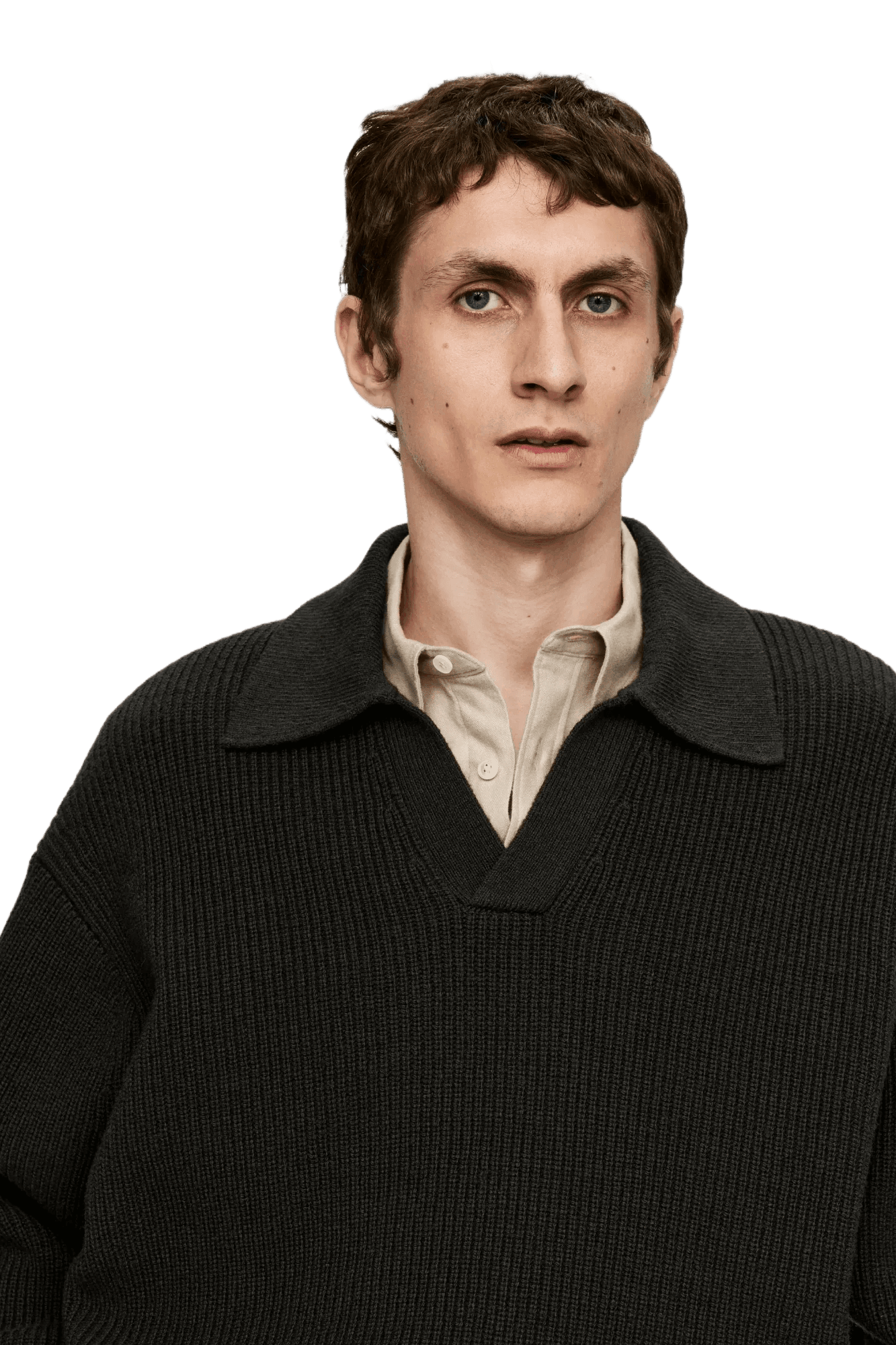 <tc>Arket</tc> 男士针织 Polo 衫