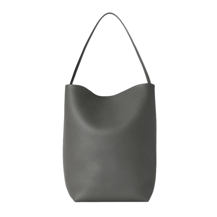 The Row Large N/S Park Tote Bag in Leather