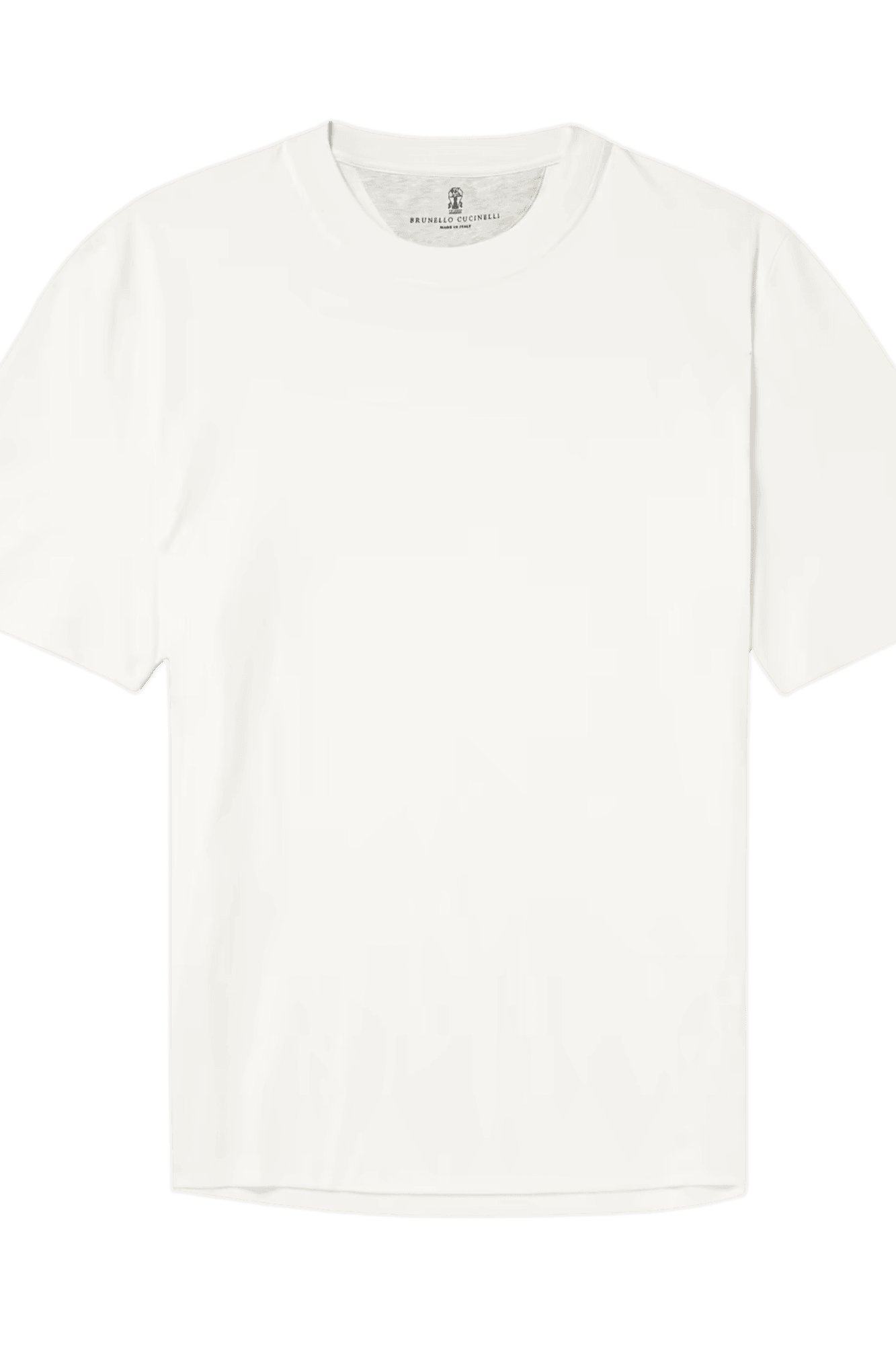 <tc>Brunello Cucinelli</tc> 男士棉質平紋針織圓領T卹
