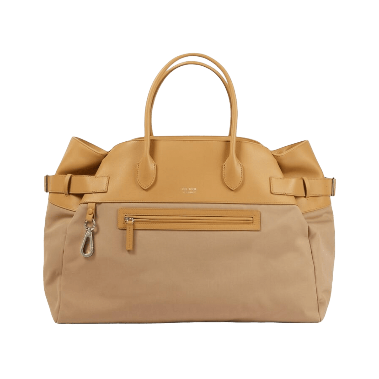 <tc>The Row</tc> Margaux 17 內外扣皮革帆布托特包