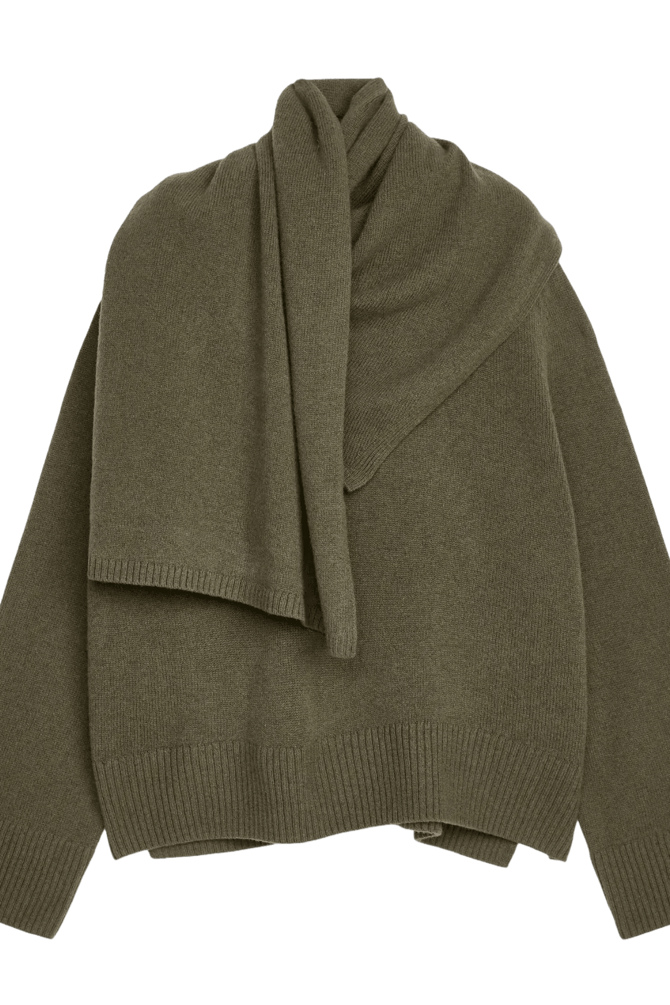 Arket Women's Wool Scarf Jumper