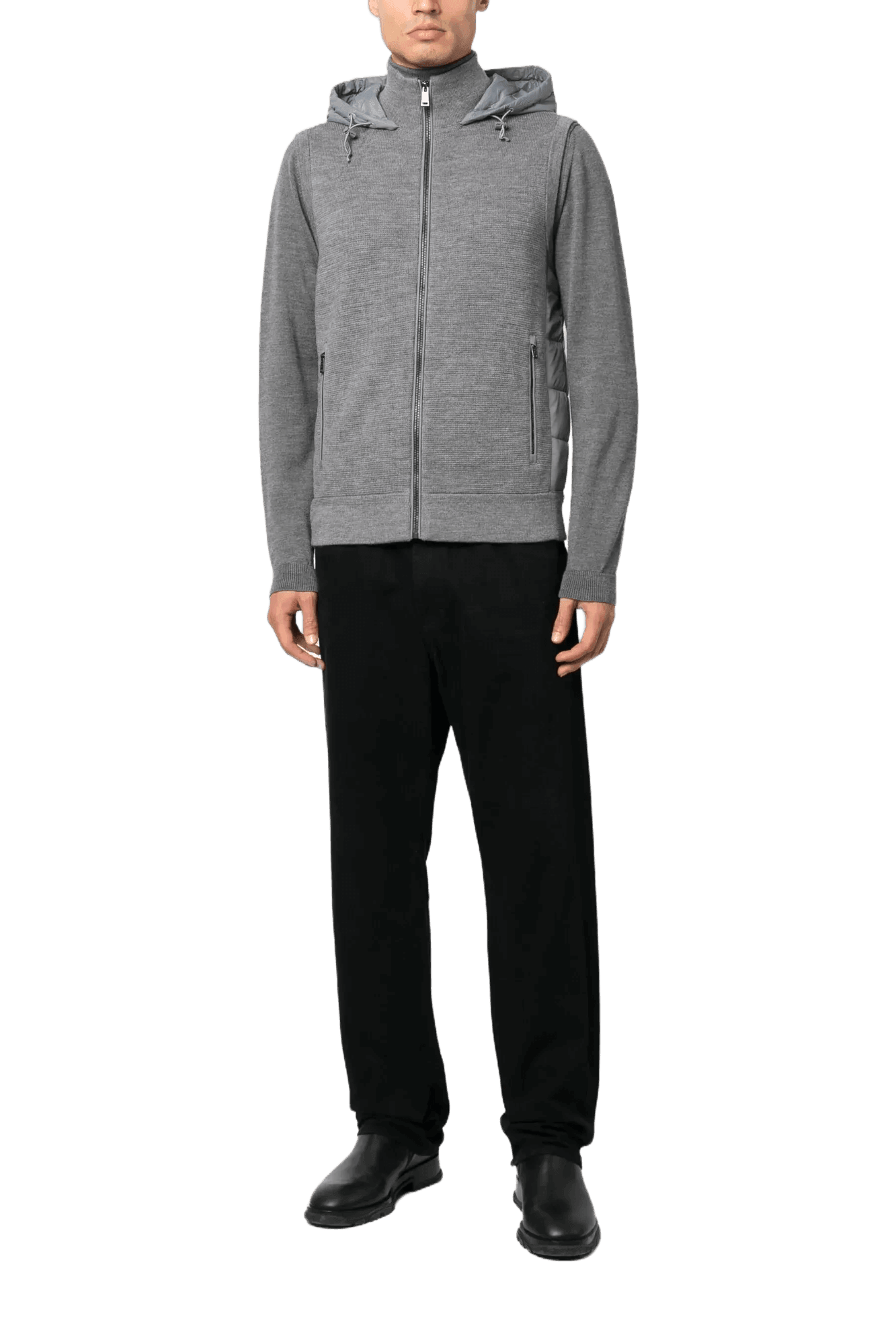 Ralph Lauren Men's Hybrid Hooded Sleeveless Jumper