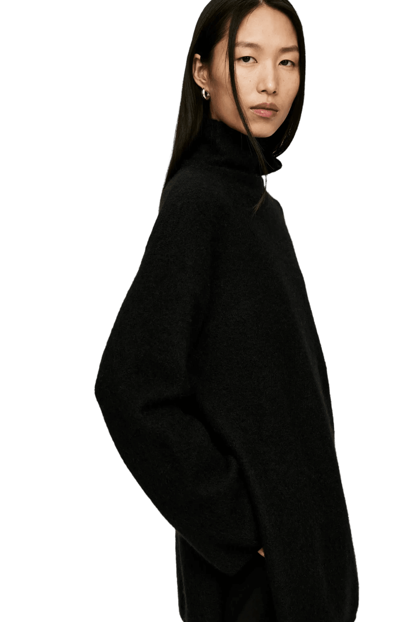 Arket Women's Alpaca-Wool Blend Chimney Jumper