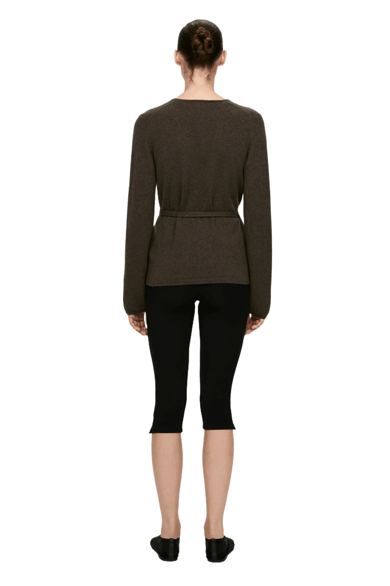 Arket Women's Cashmere-Wool Wrap Cardigan