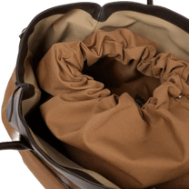<tc>The Row</tc> Margaux 17 內外扣皮革帆布托特包