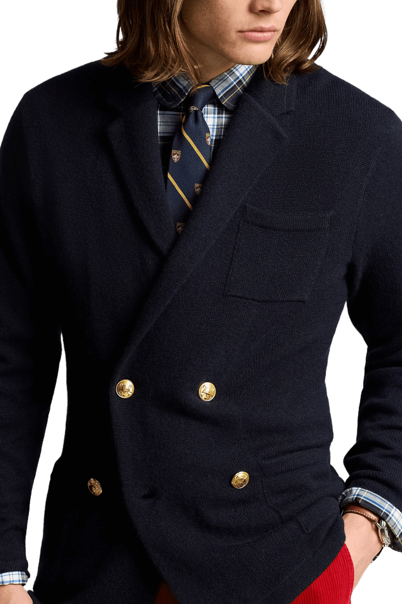 Ralph Lauren Unisex Cashmere Blazer Cardigan