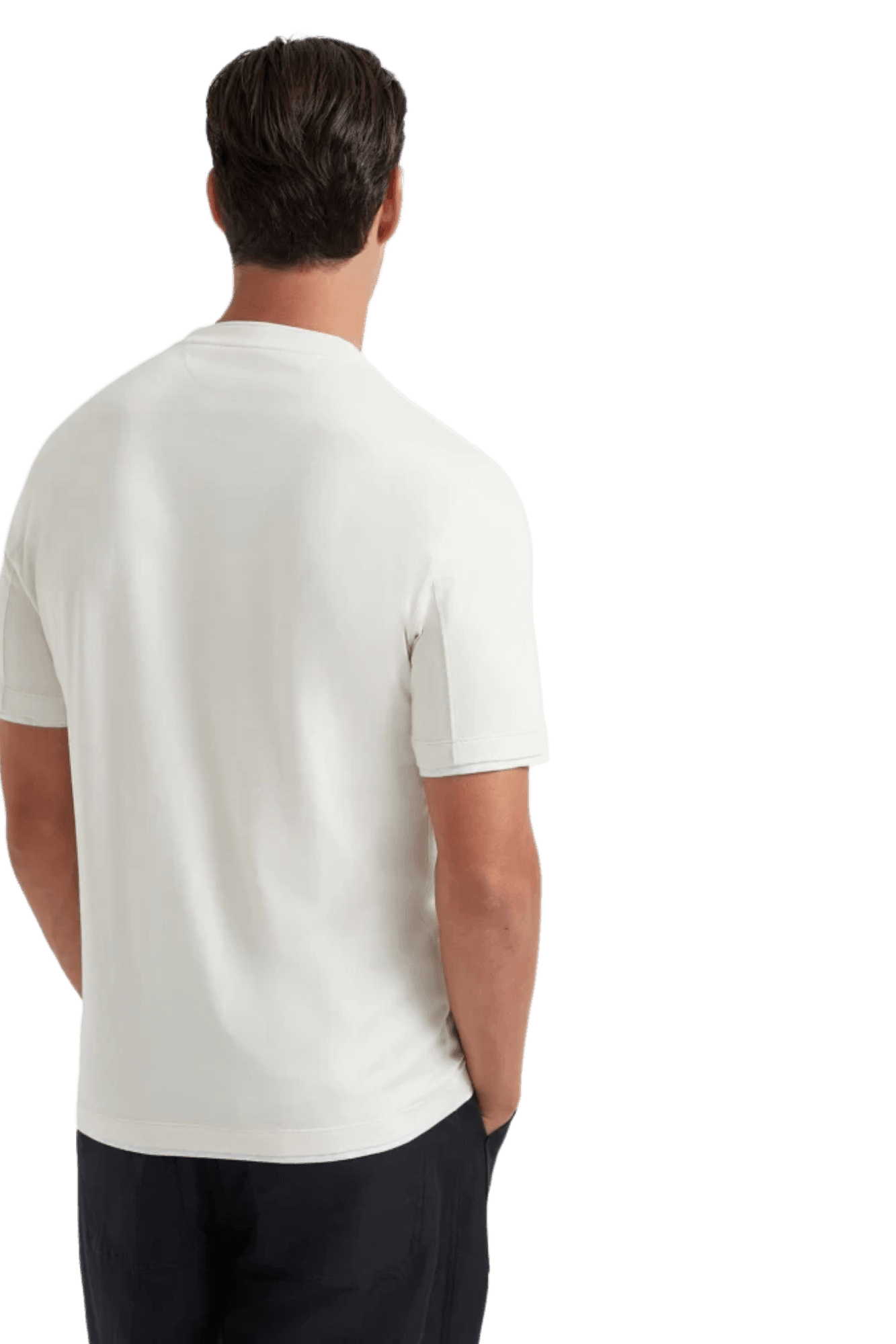 Brunello Cucinelli Men's Cotton Jersey Crew Neck T-shirt With Faux-layering