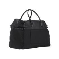 <tc>The Row</tc> Margaux 17 內外扣皮革帆布托特包