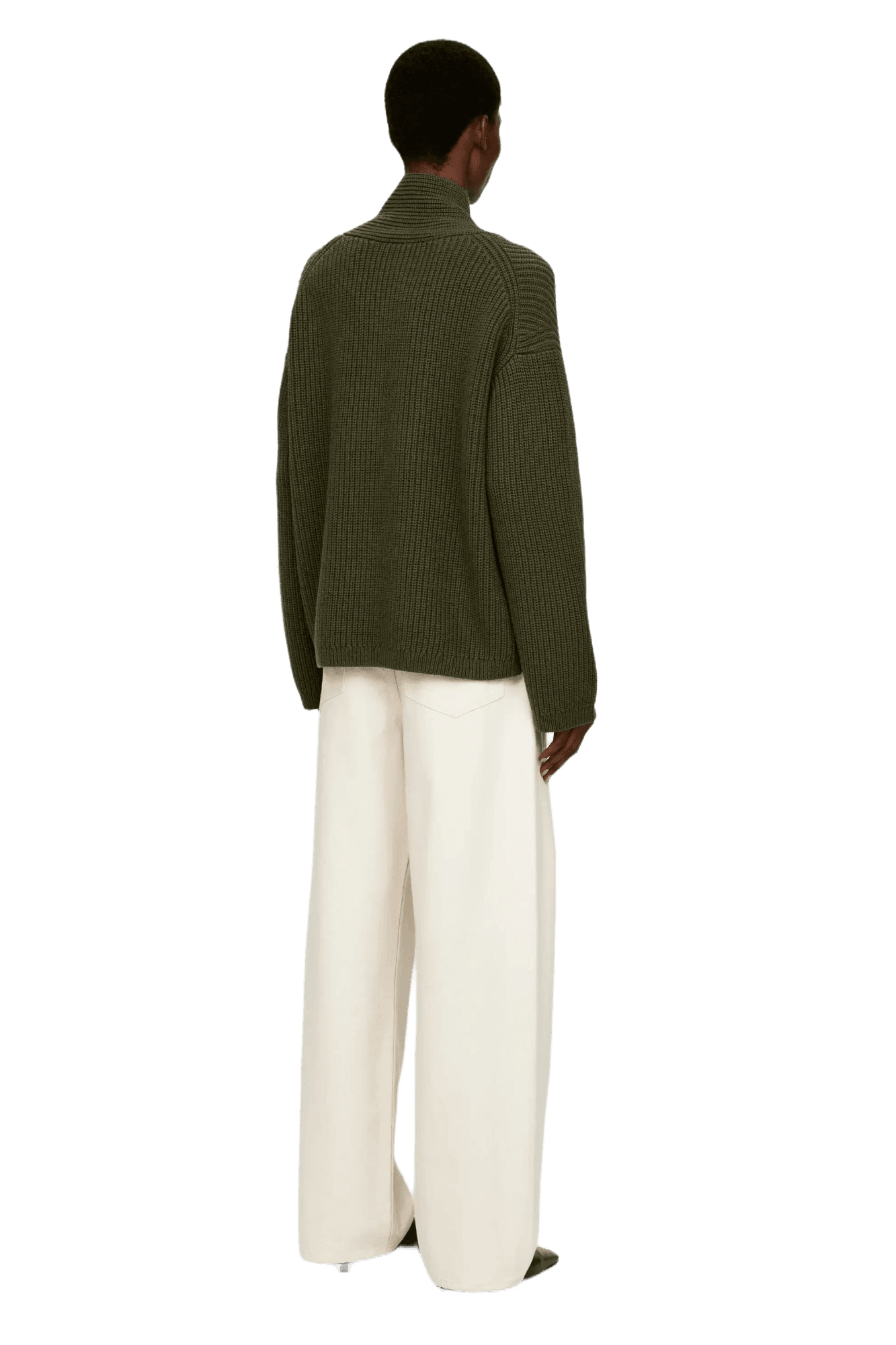 Arket Women's Shawl Collar Jumper