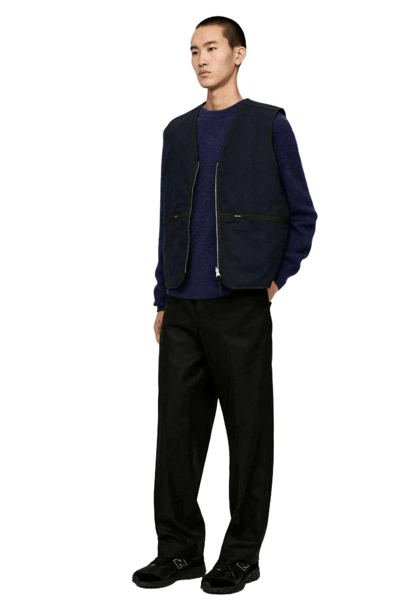 <tc>Arket</tc> メンズ アルパカ メリノ ブレンド ジャンパー