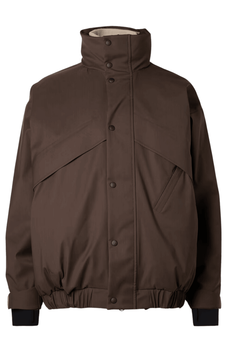 Loro Piana Men's Lech Padded Storm System® Virgin Wool-Blend Hooded Ski Jacket