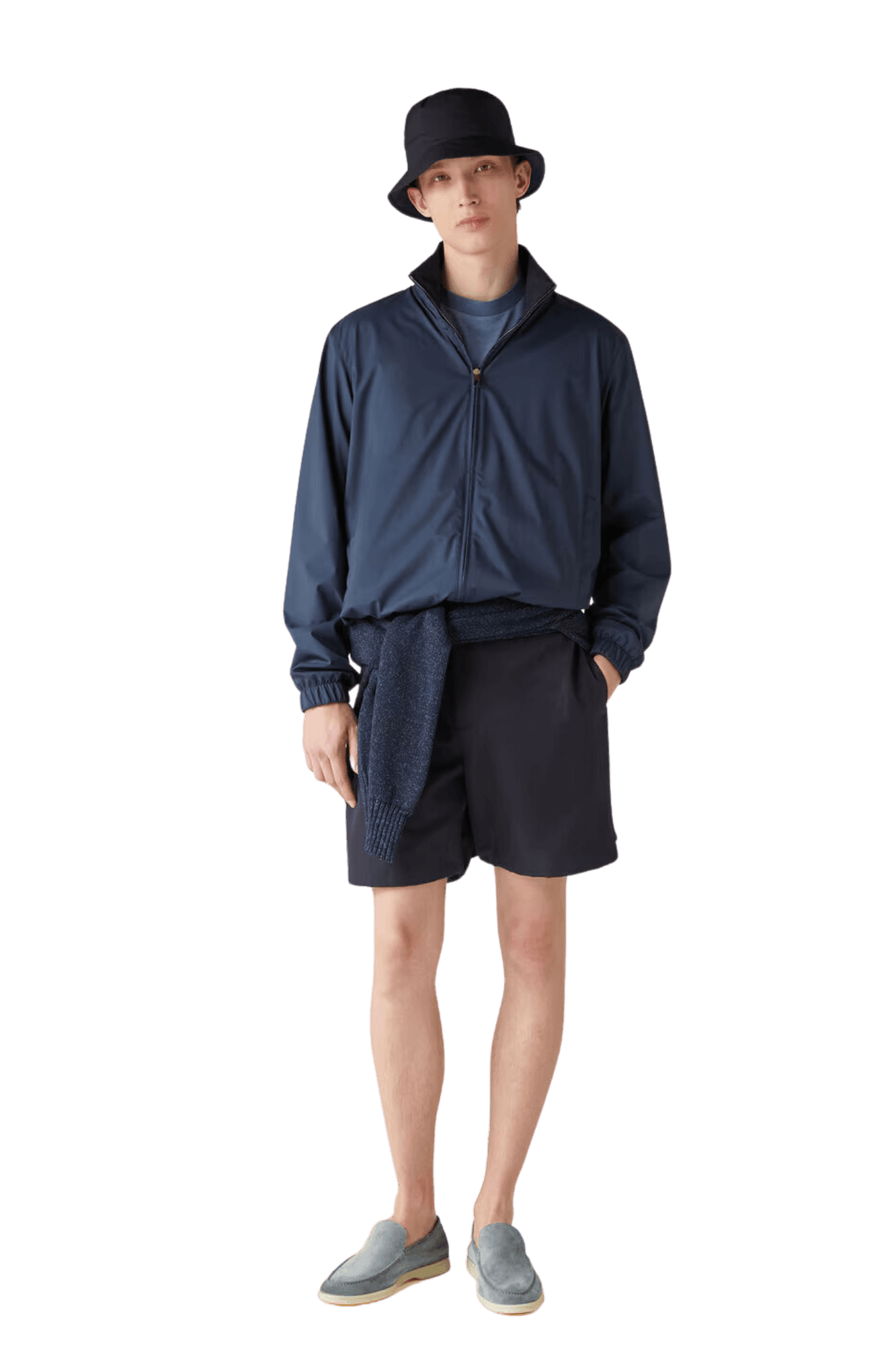 <tc>Loro Piana</tc> 男士 Windmate 飞行员夹克