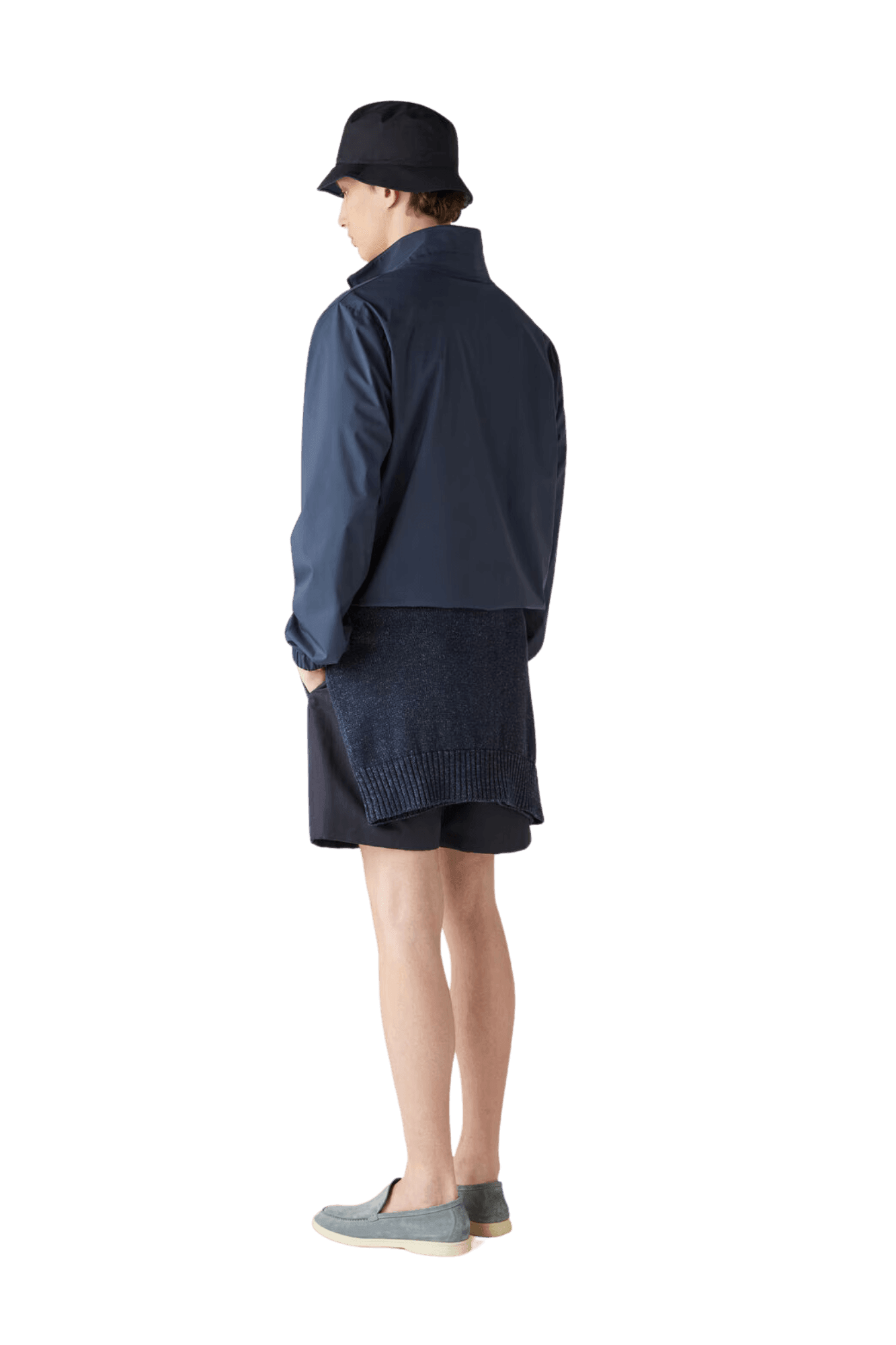 <tc>Loro Piana</tc> 男士 Windmate 飞行员夹克