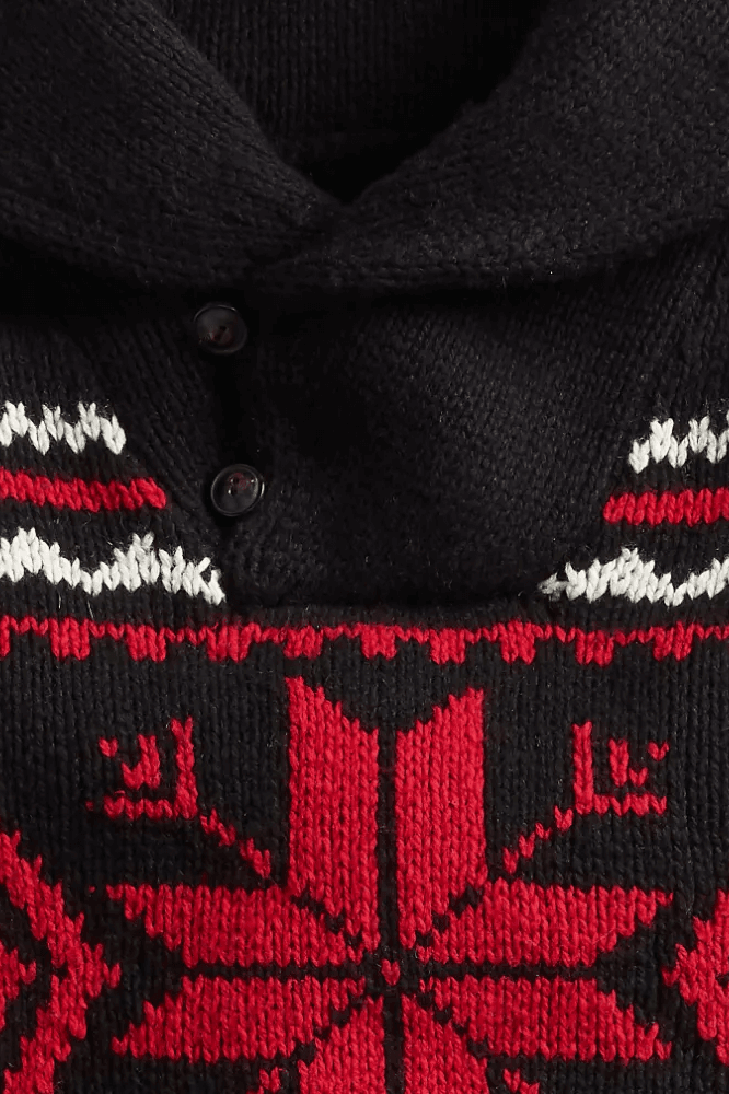 Ralph Lauren Men's Snowflake Cotton-Blend Jumper
