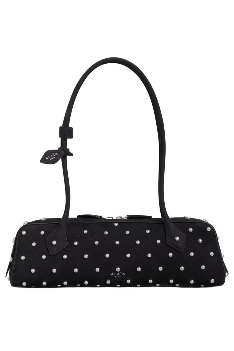 Alaia Le Teckel Medium Bag In Nubuk