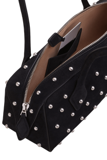 Alaia Le Teckel Medium Bag In Nubuk