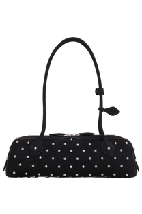 Alaia Le Teckel Medium Bag In Nubuk