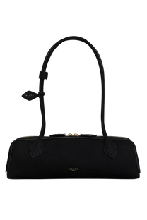 Alaia Le Teckel Medium Bag In Nubuk Calfskin