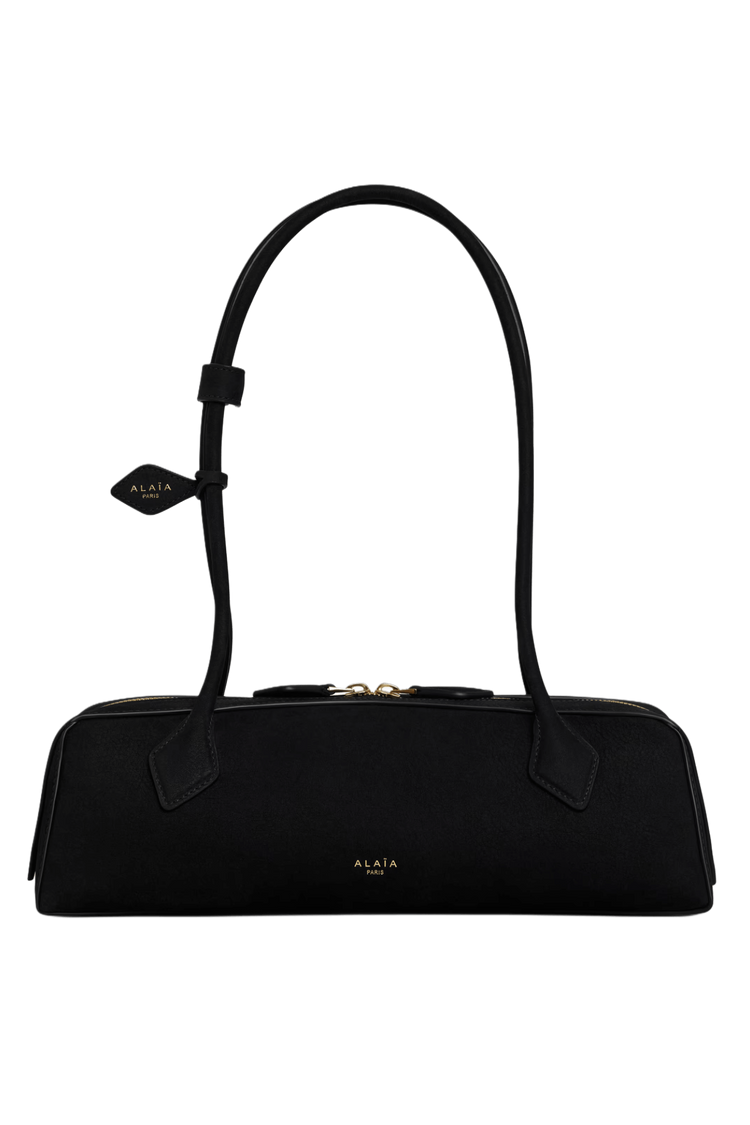 Alaia Le Teckel Medium Bag In Nubuk Calfskin