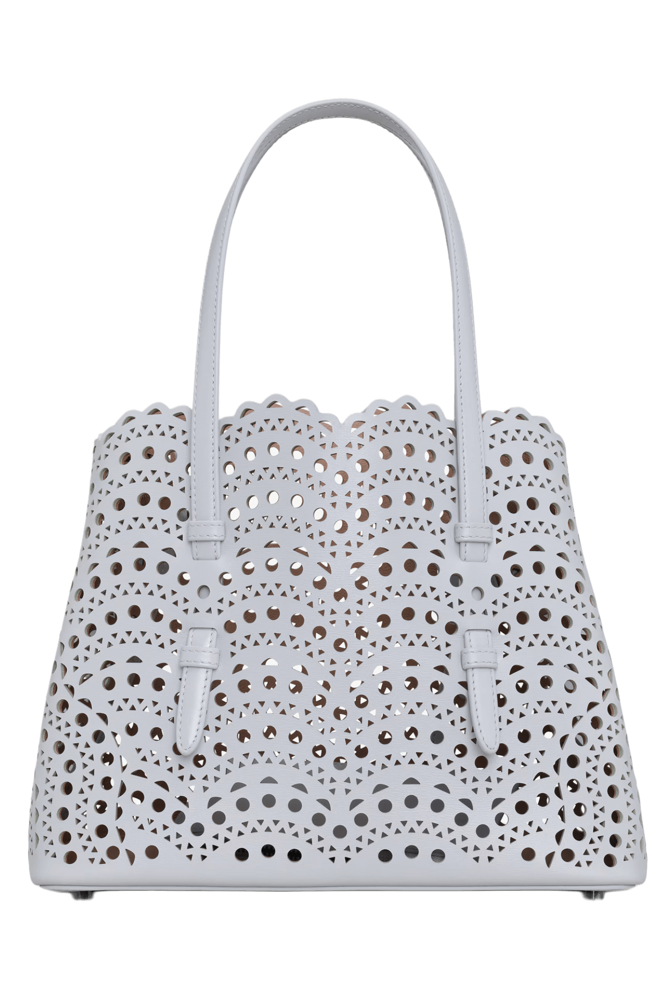Alaia Mina 25 Bag In Vienne Wave Calfskin