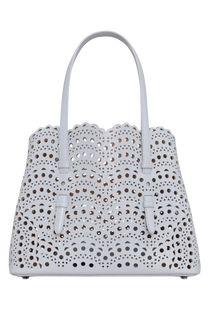 Alaia Mina 25 Bag In Vienne Wave Calfskin