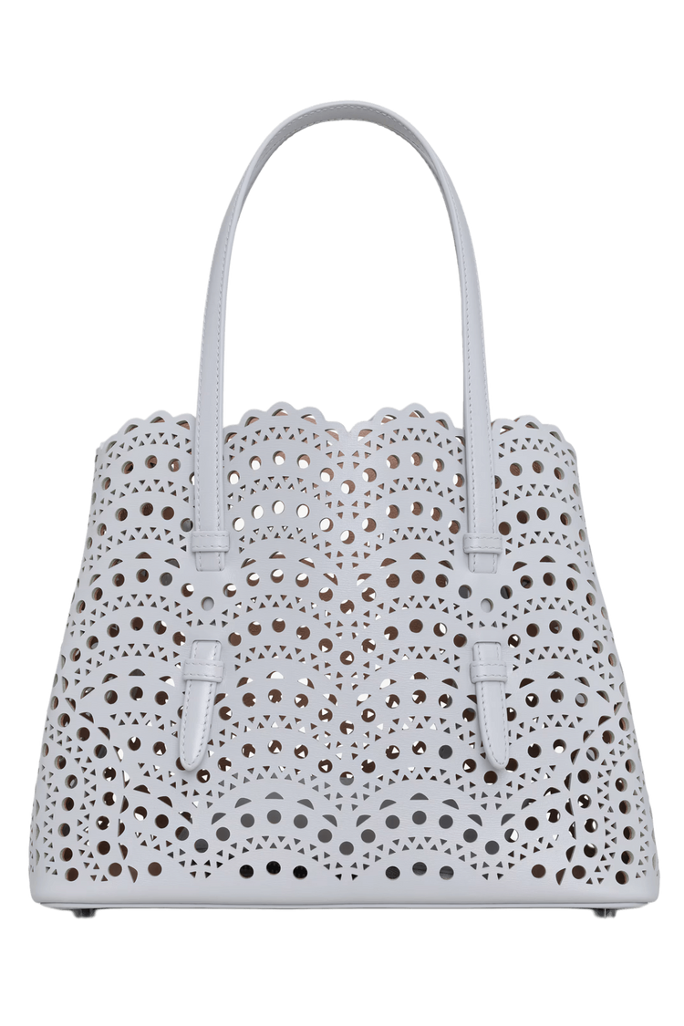 Alaia Mina 25 Bag In Vienne Wave Calfskin