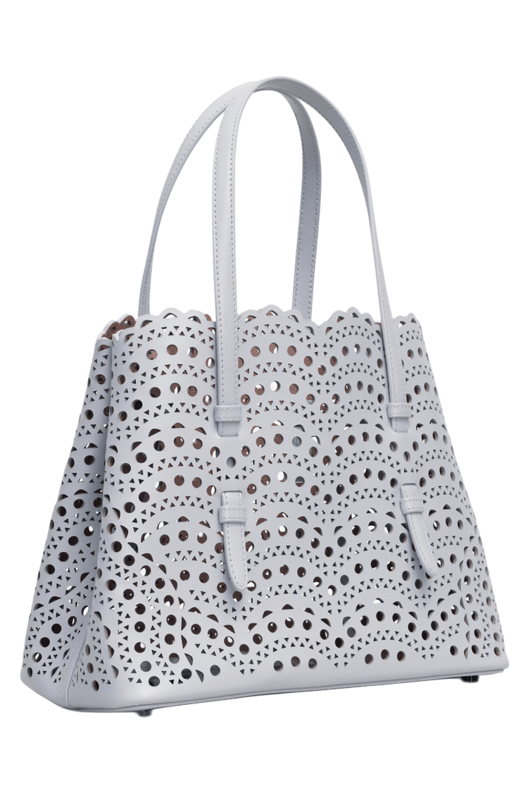 Alaia Mina 25 Bag In Vienne Wave Calfskin