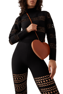 <tc>Alaia</tc> Bolso Le Coeur de piel de becerro