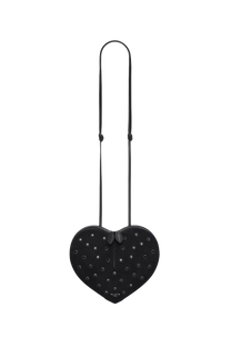 <tc>Alaia</tc> Bolso Le Coeur en piel de cabra ante Strass