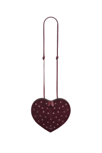 <tc>Alaia</tc> Bolso Le Coeur en piel de cabra ante Strass