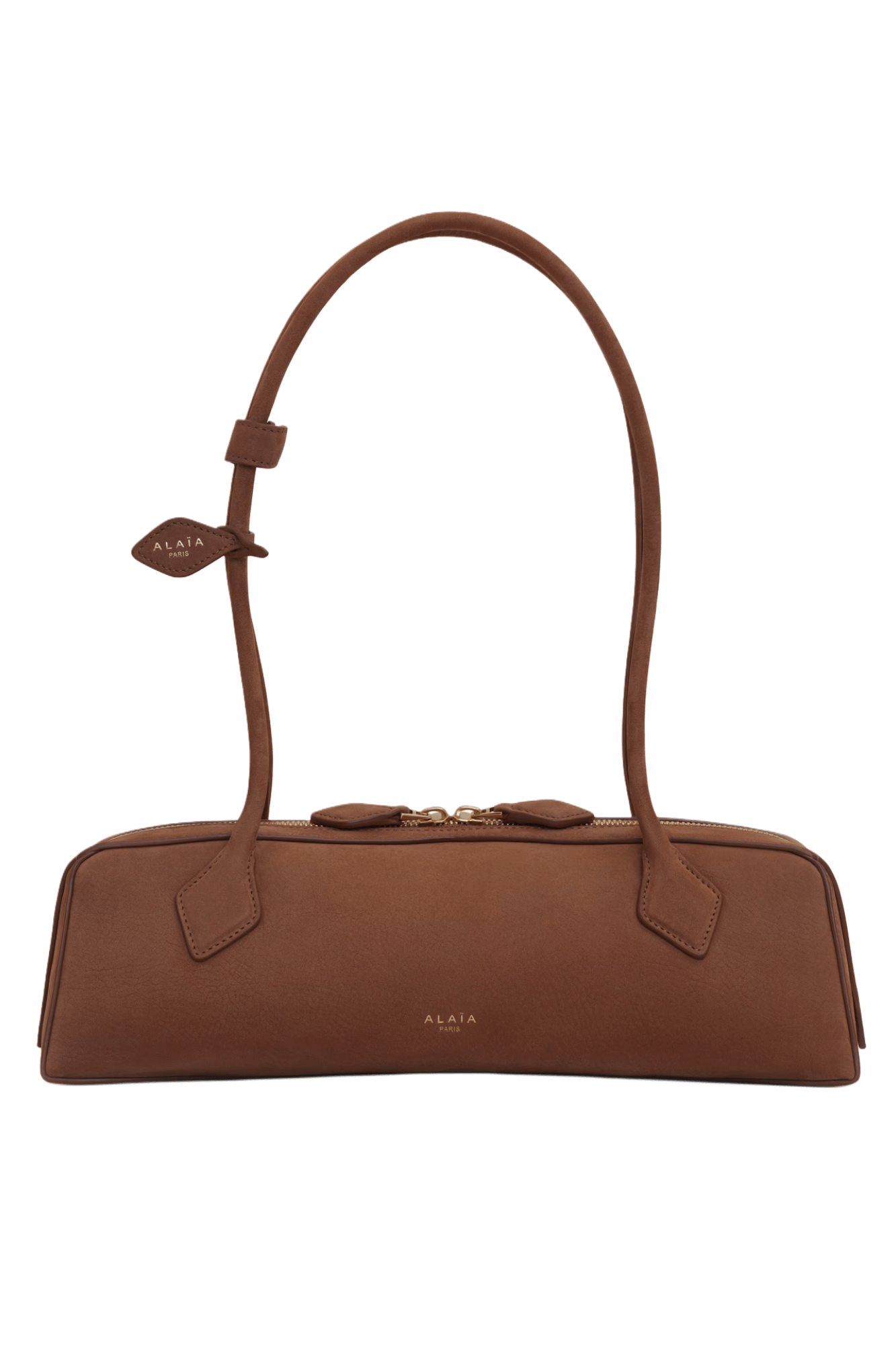 Alaia Le Teckel Medium Bag In Nubuk Calfskin