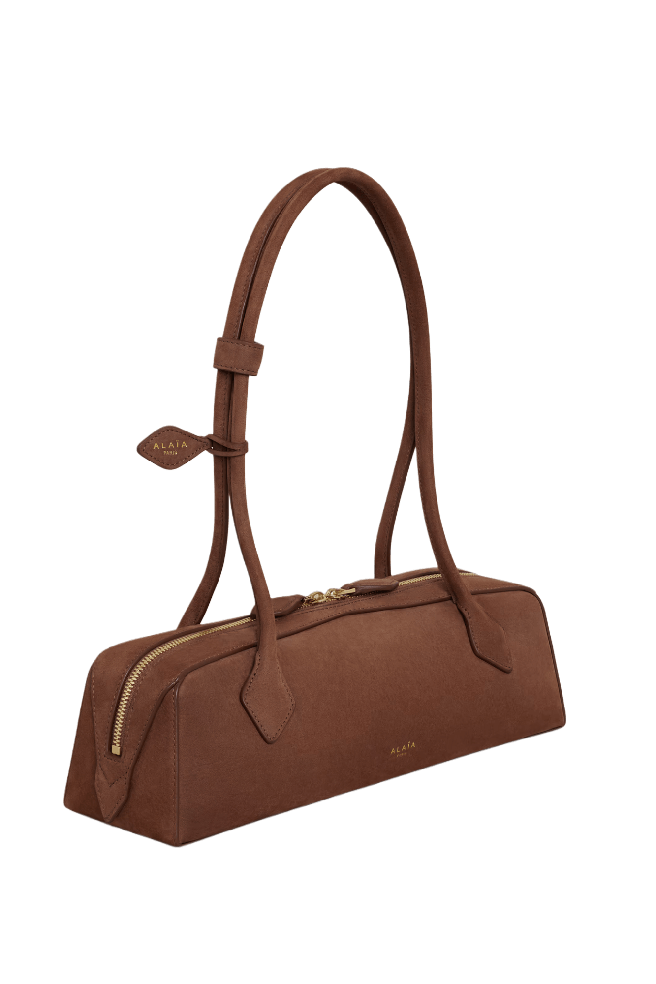 Alaia Le Teckel Medium Bag In Nubuk Calfskin