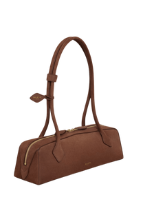 Alaia Le Teckel Medium Bag In Nubuk Calfskin