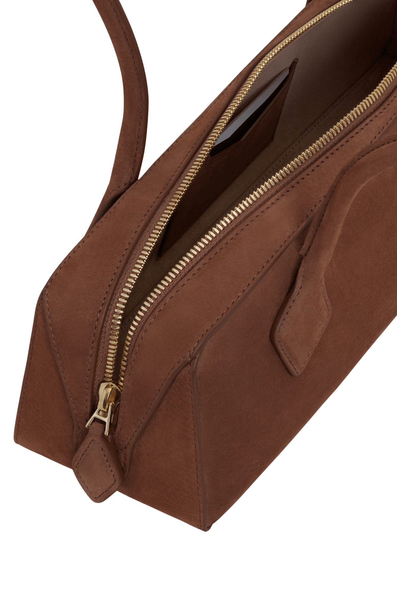 Alaia Le Teckel Medium Bag In Nubuk Calfskin