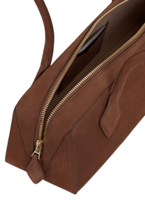 Alaia Le Teckel Medium Bag In Nubuk Calfskin