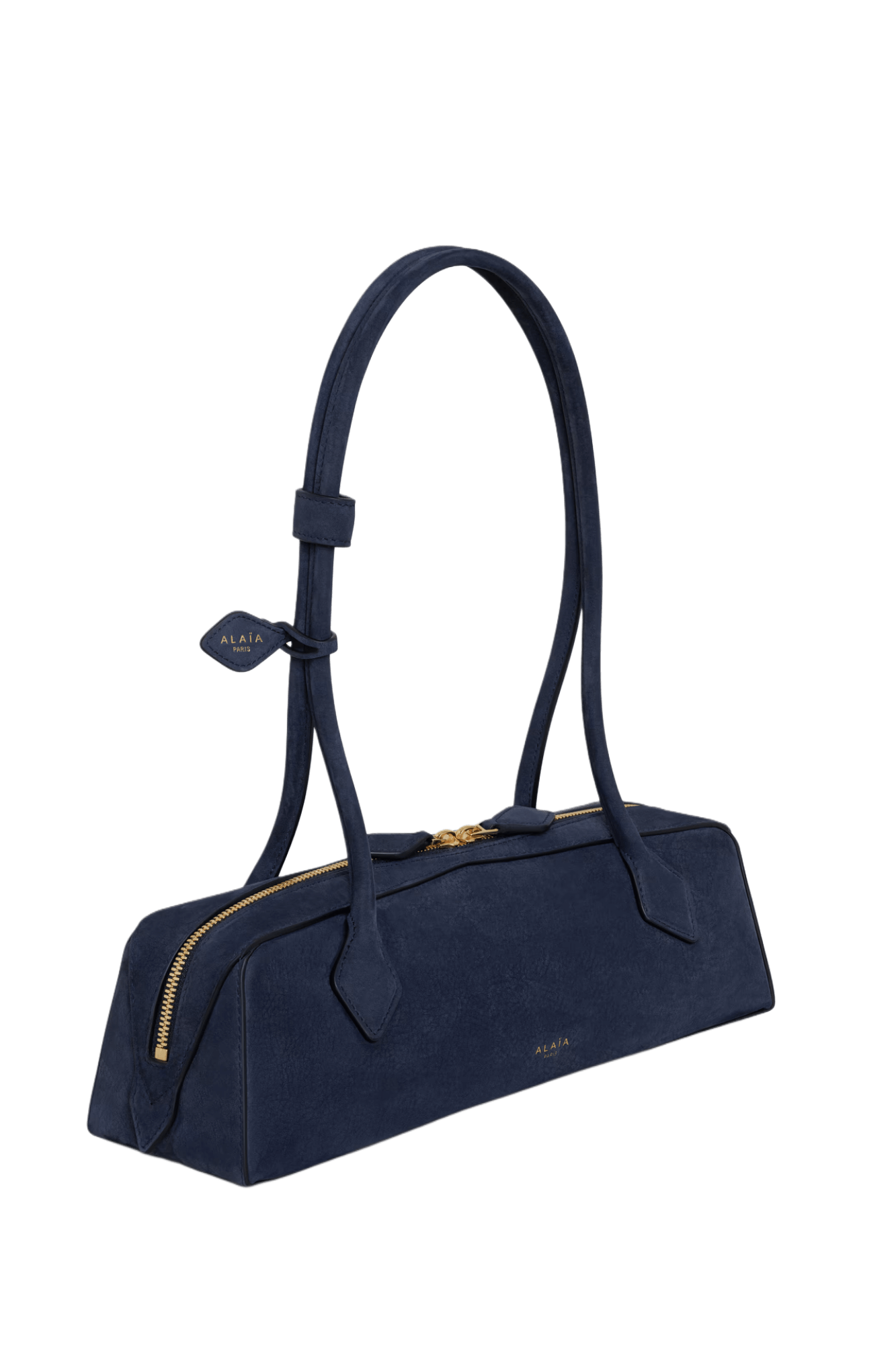 Alaia Le Teckel Medium Bag In Nubuk Calfskin