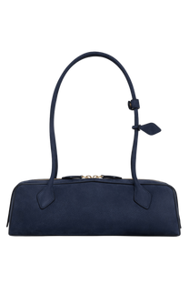 Alaia Le Teckel Medium Bag In Nubuk Calfskin