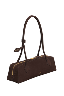 Alaia Le Teckel Medium Bag In Nubuk Calfskin