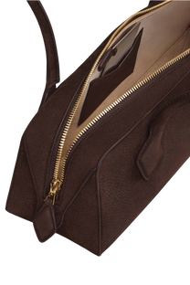 Alaia Le Teckel Medium Bag In Nubuk Calfskin